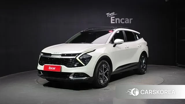 Kia Sportage 5th Generation Hybrid 2021 Белый из Кореи