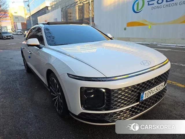 Hyundai Grandeur Hybrid (GN7) 2024 Белый из Кореи