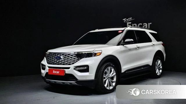 Ford Explorer 6th Generation 2022 Белый из Кореи