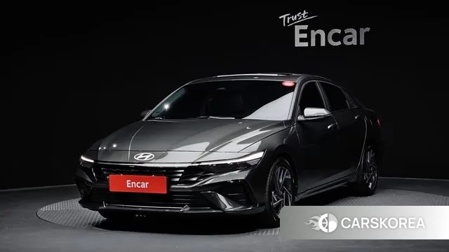 Hyundai The New Avante Hybrid (CN7) 2024 Серый из Кореи