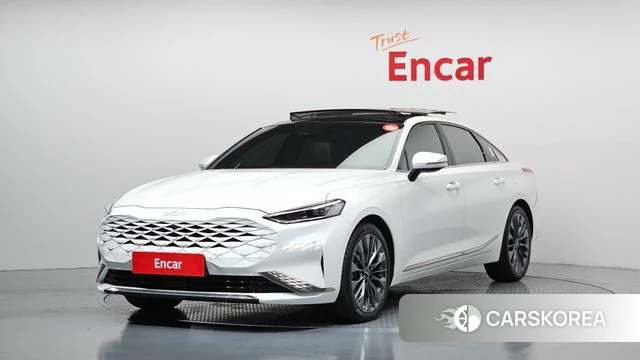 Kia K8 2023 Белый из Кореи