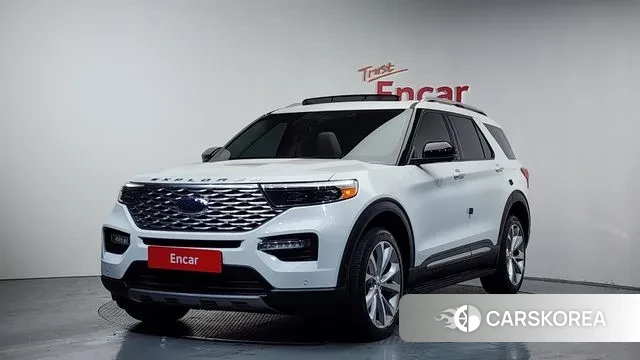 Ford Explorer 6th Generation 2022 Белый из Кореи