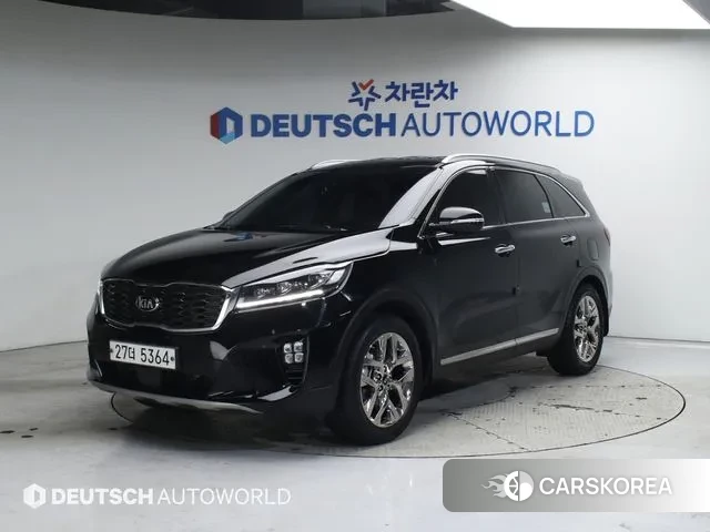 Kia The New Sorento 2019 Черный из Кореи