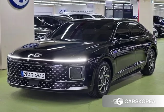 Hyundai Grandeur (GN7) 2022 Черный из Кореи