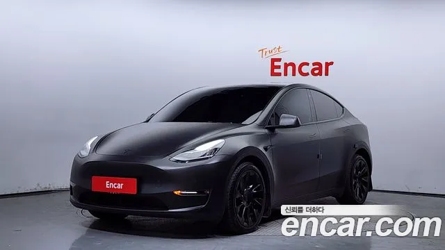 Tesla Model Y 2022 Черный из Кореи