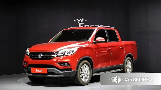 Ssangyong Rexton Sports 2018 Красный из Кореи