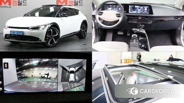 Kia EV6 2022 Белый из Кореи