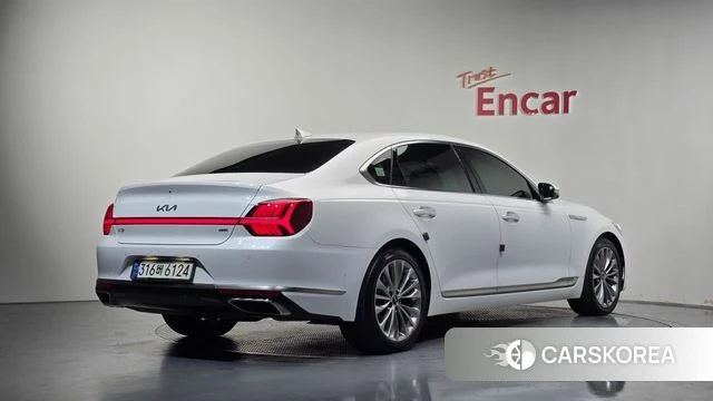 Kia The New K9 2nd generation 2021 Серебристо-серый из Кореи