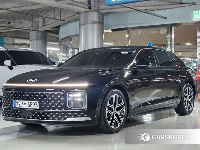 Hyundai Grandeur Hybrid (GN7) 2023 Черный из Кореи