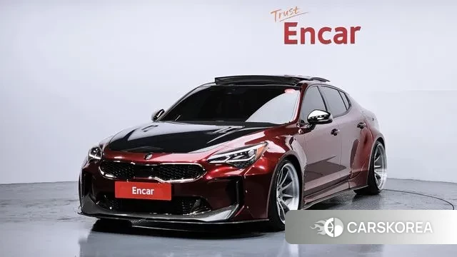 Kia Stinger 2018 Красный из Кореи