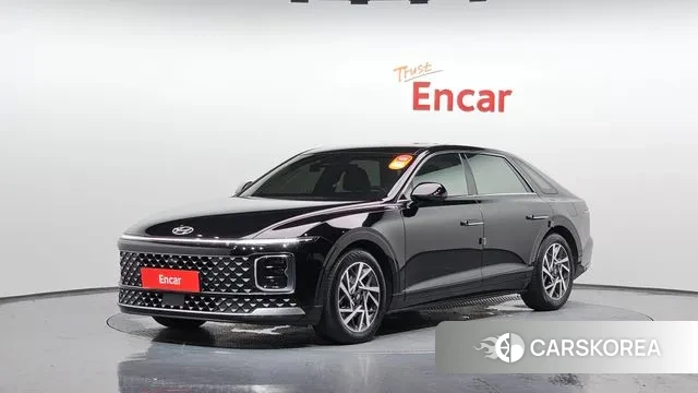 Hyundai Grandeur (GN7) 2023 Черный из Кореи