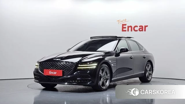 Genesis G80 (RG3) 2022 Черный из Кореи