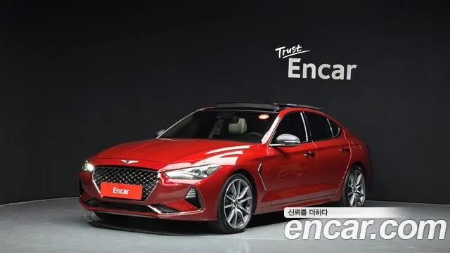 Genesis G70 2019 Красный из Кореи