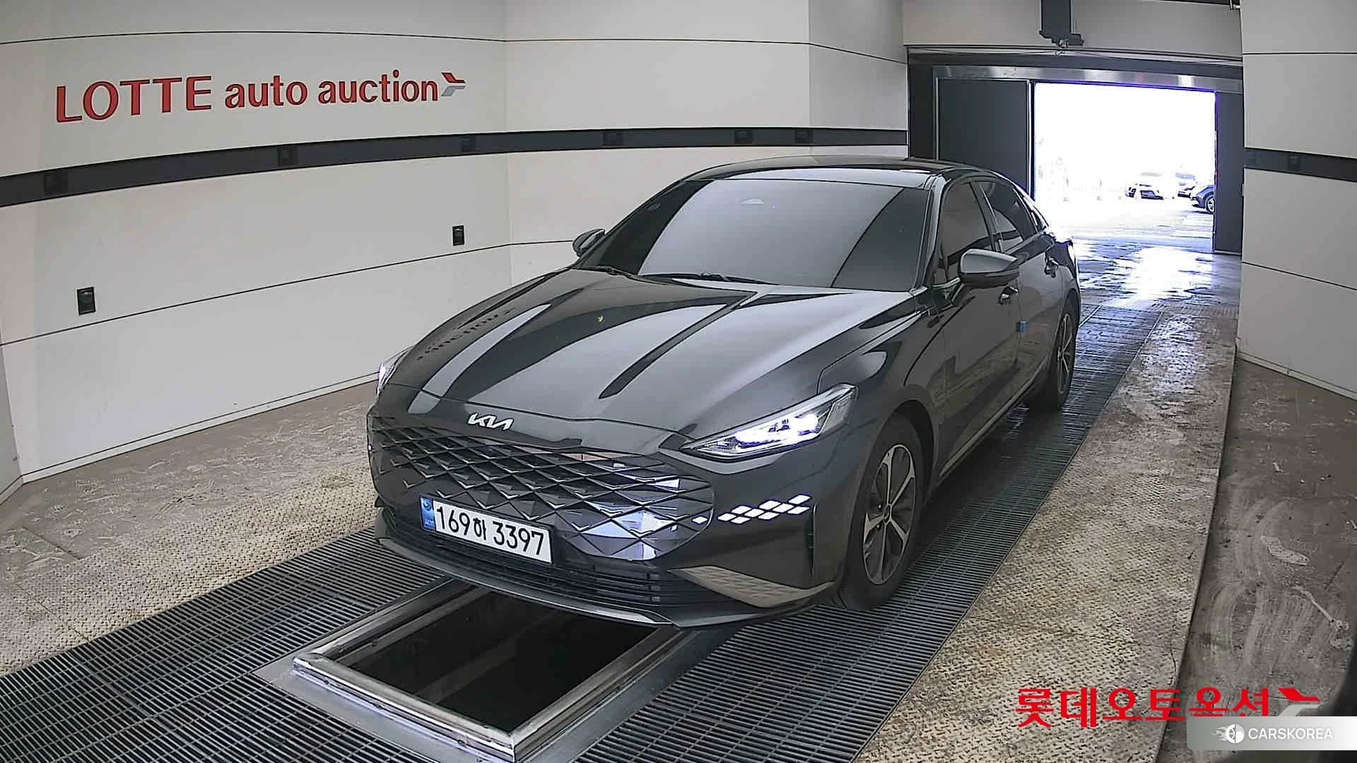 Kia K8 Hybrid 2022 Interstellagray из Кореи