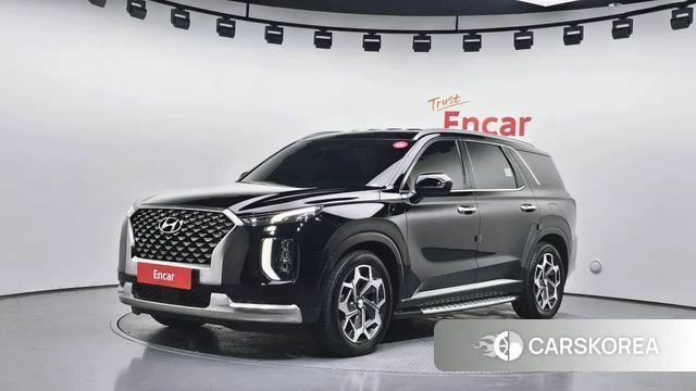Hyundai Palisade 2022 Черный из Кореи