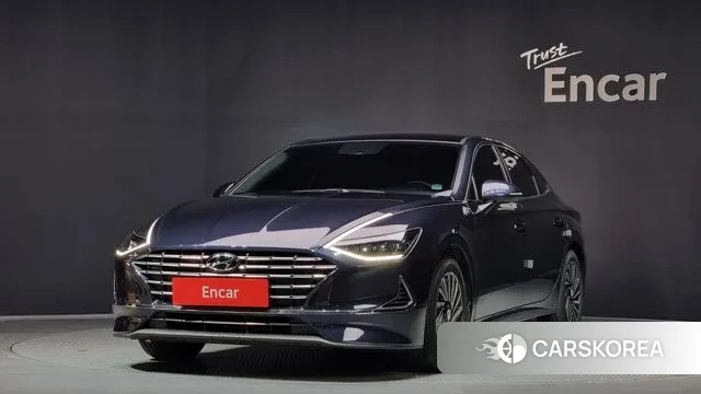 Hyundai Sonata Hybrid (DN8) 2020 Синий из Кореи
