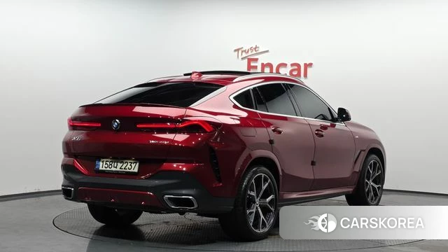 BMW X6 (G06) 2020 Красный из Кореи