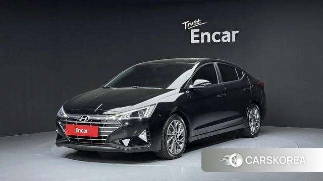 Hyundai The New Avante AD 2019 Черный из Кореи