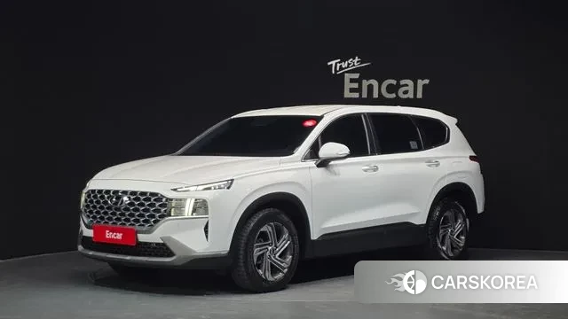Hyundai The New Santa Fe 2021 Белый из Кореи