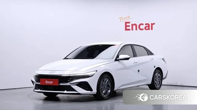 Hyundai The New Avante (CN7) 2025 Белый из Кореи
