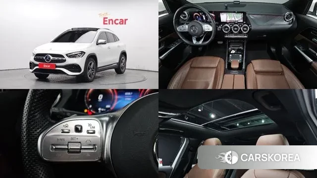 Mercedes-Benz GLA - Class H247 2023 Белый из Кореи