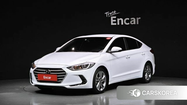 Hyundai Avante AD 2018 Белый из Кореи