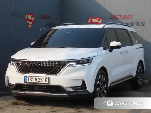 Kia Carnival 4th generation 2022 Белый из Кореи