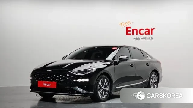 Kia K8 Hybrid 2021 Черный из Кореи