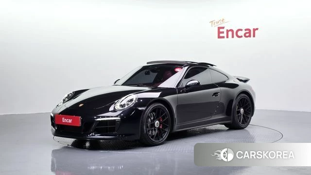 Porsche 911 2018 Черный из Кореи