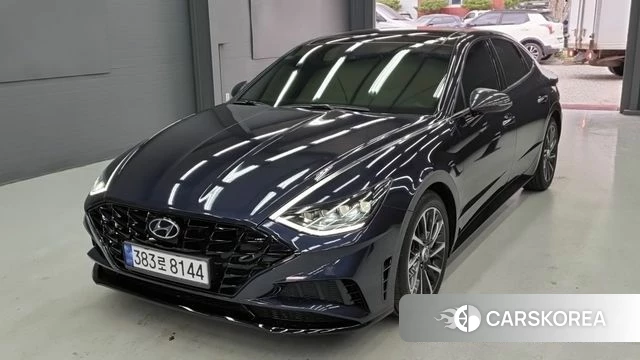 Hyundai Sonata (DN8) 2020 Синий из Кореи