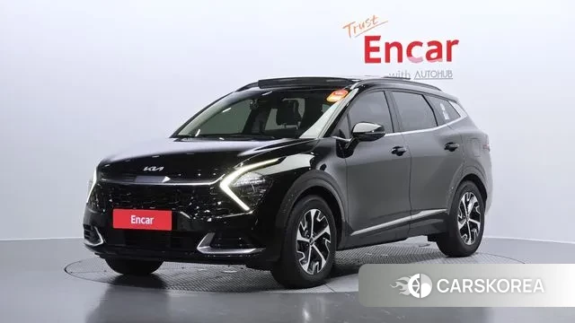 Kia Sportage 5th Generation Hybrid 2021 Черный из Кореи