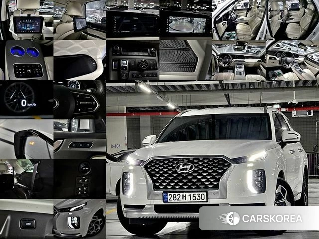 Hyundai Palisade 2021 Белый из Кореи