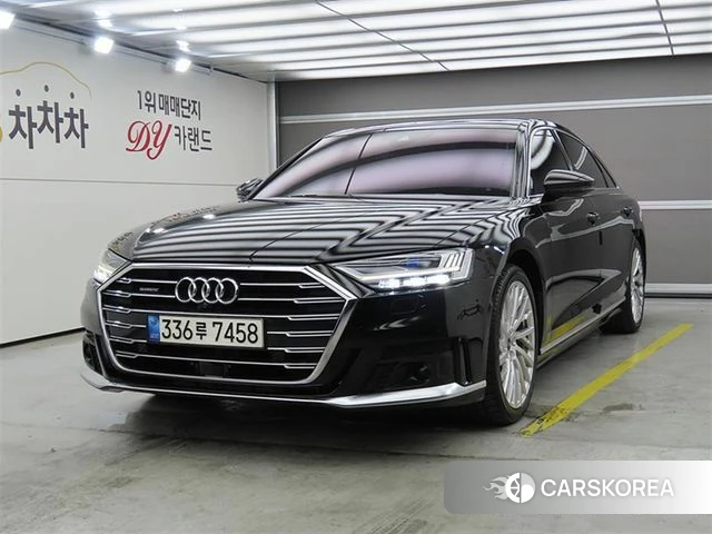 Audi A8 (D5) 2021 Черный из Кореи