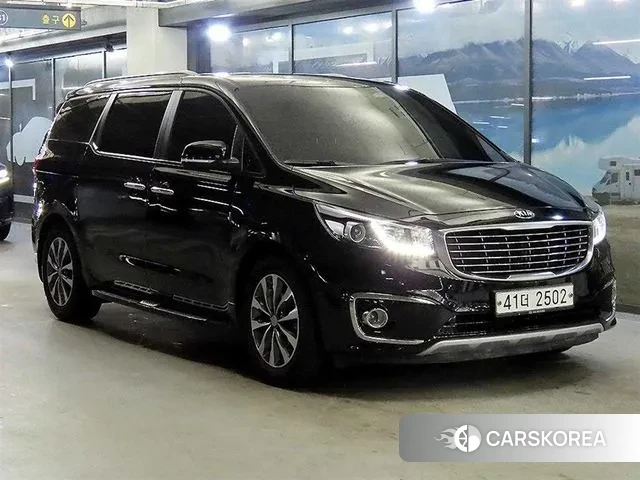 Kia All New Carnival 2018 Черный из Кореи