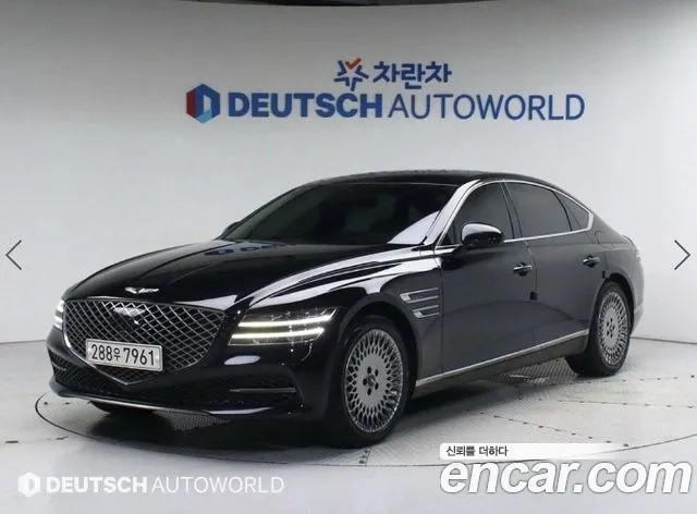 Genesis G80 (RG3) 2021 Черный из Кореи