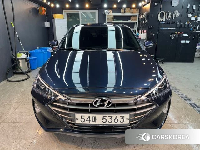 Hyundai The New Avante AD 2018 Синий из Кореи