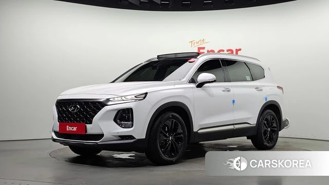 Hyundai Santa Fe TM 2018 Белый из Кореи