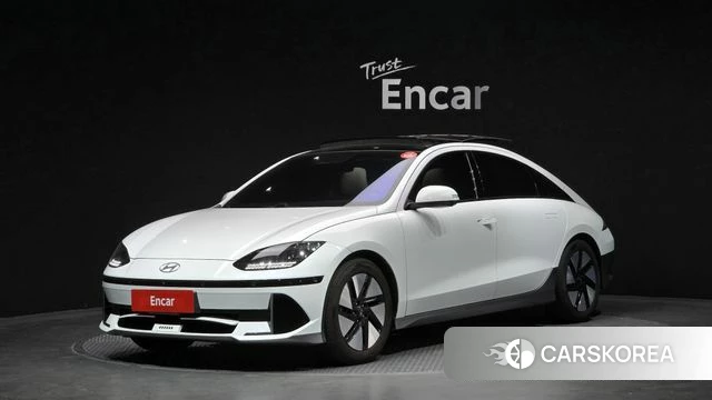Hyundai Ionic 6 2022 Белый из Кореи