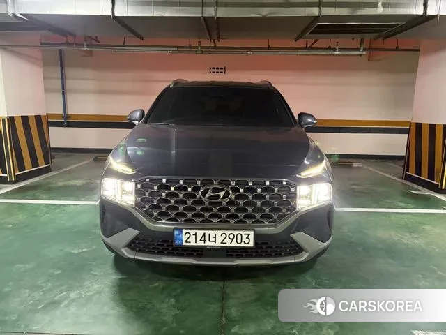 Hyundai The New Santa Fe 2022 Серый из Кореи
