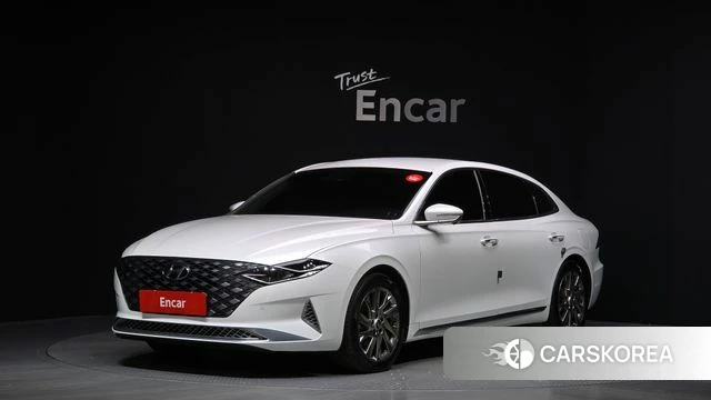 Hyundai The New Grandeur IG Hybrid 2020 Белый из Кореи