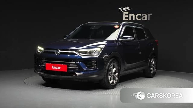 Ssangyong Beautiful Korando 2020 Синий из Кореи
