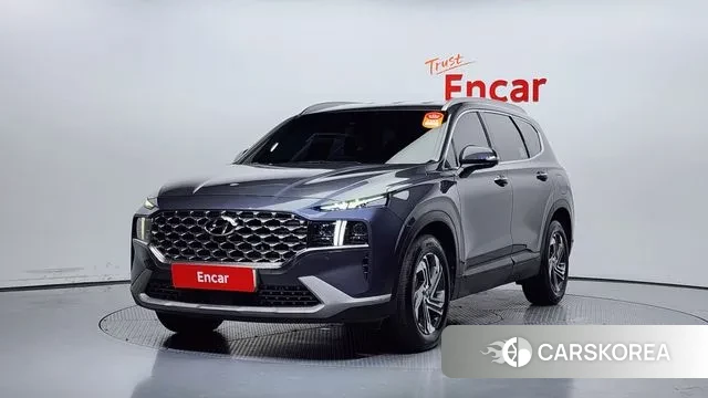 Hyundai The New Santa Fe 2022 Синий из Кореи