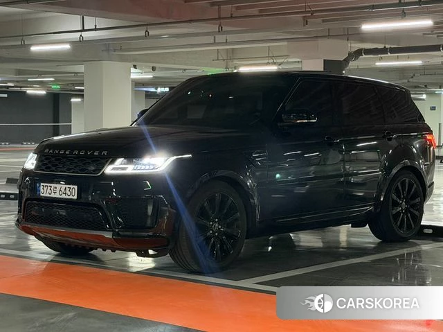 Land Rover Range Rover Sport 2nd Generation 2018 Черный из Кореи