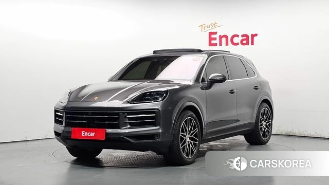 Porsche Cayenne (PO536) 2024 Серый из Кореи