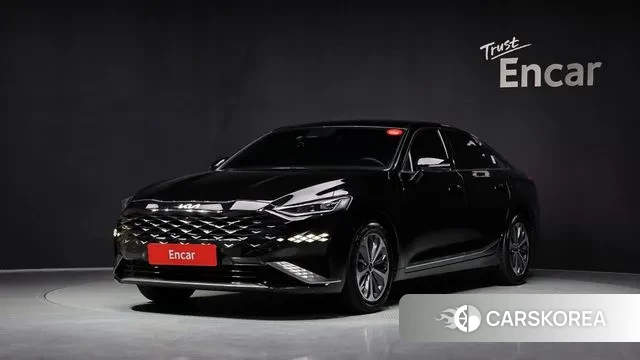 Kia K8 Hybrid 2022 Черный из Кореи