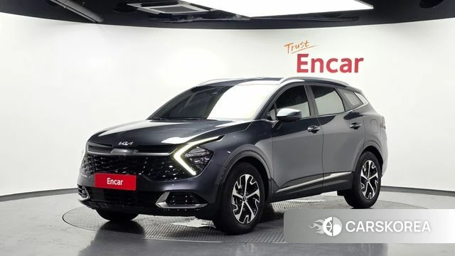 Kia Sportage 5th Generation Hybrid 2024 Серый из Кореи