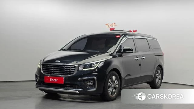Kia The New Carnival 2019 Черный из Кореи