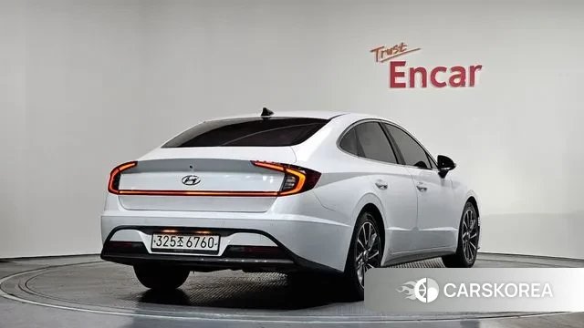 Hyundai Sonata (DN8) 2020 Белый из Кореи