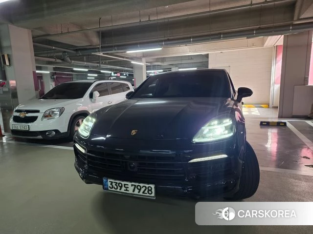 Porsche Cayenne (PO536) 2020 Синий из Кореи