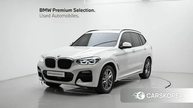 BMW X3 (G01) 2021 Белый из Кореи